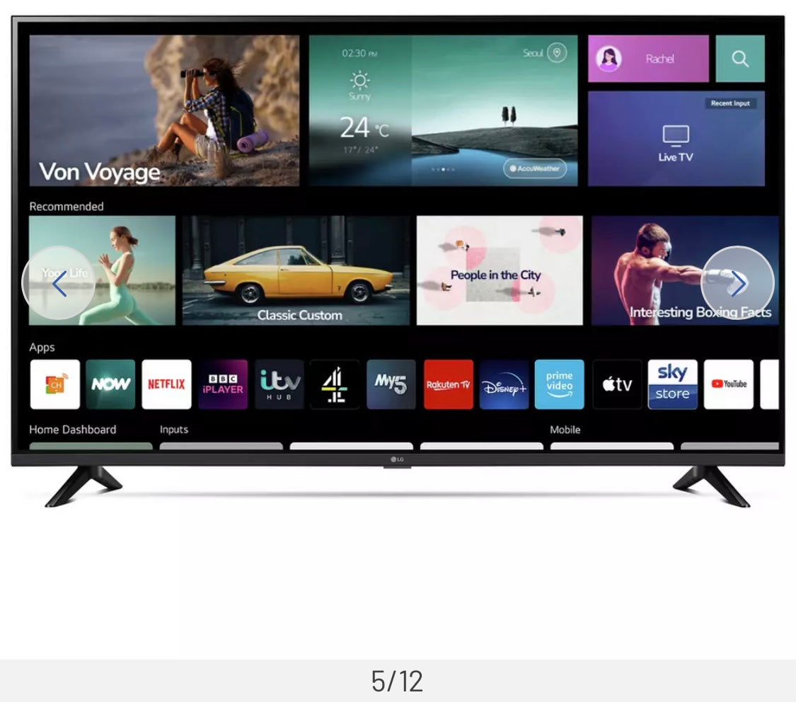 LG 43 Inch LQ Smart FHD HDR TV